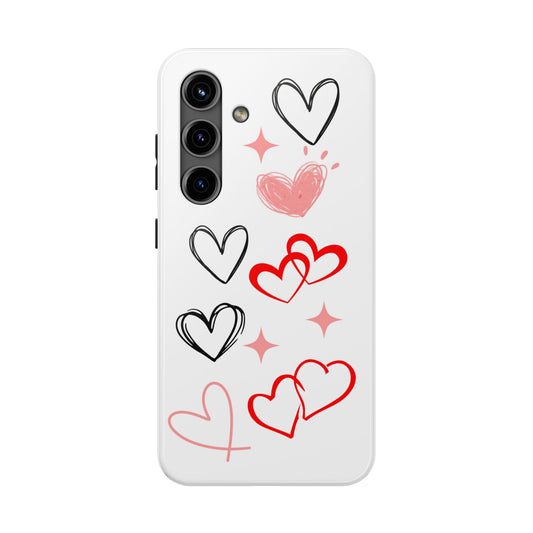 Romantic Heart Design | Tough Phone Case