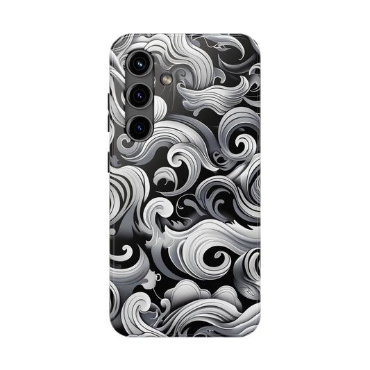 Silver Waves | Tough Phone Cases