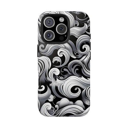 Silver Waves | Tough Phone Cases