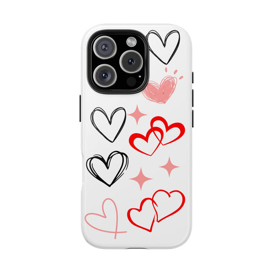 Romantic Heart Design | Tough Phone Case